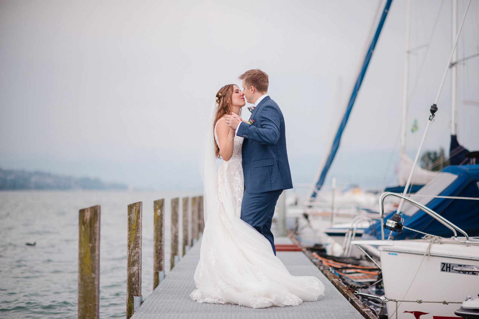 A wedding at Fischers Fritz camping in Zurich