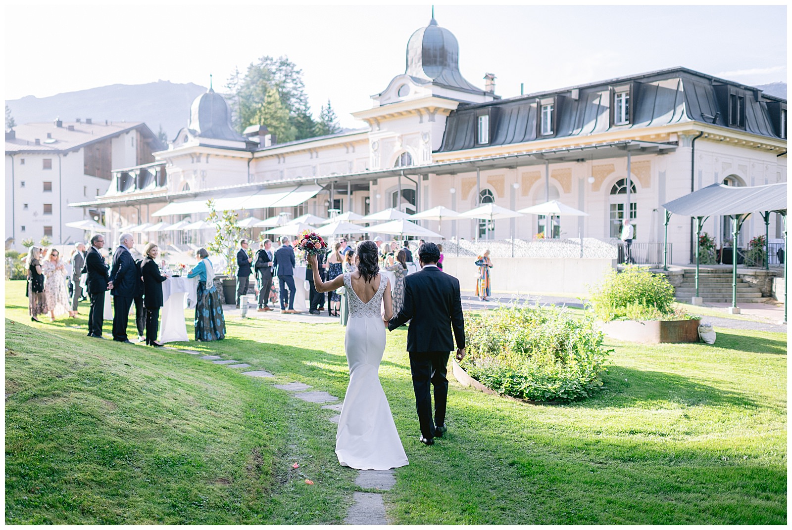 Wedding at Waldhaus Flims
