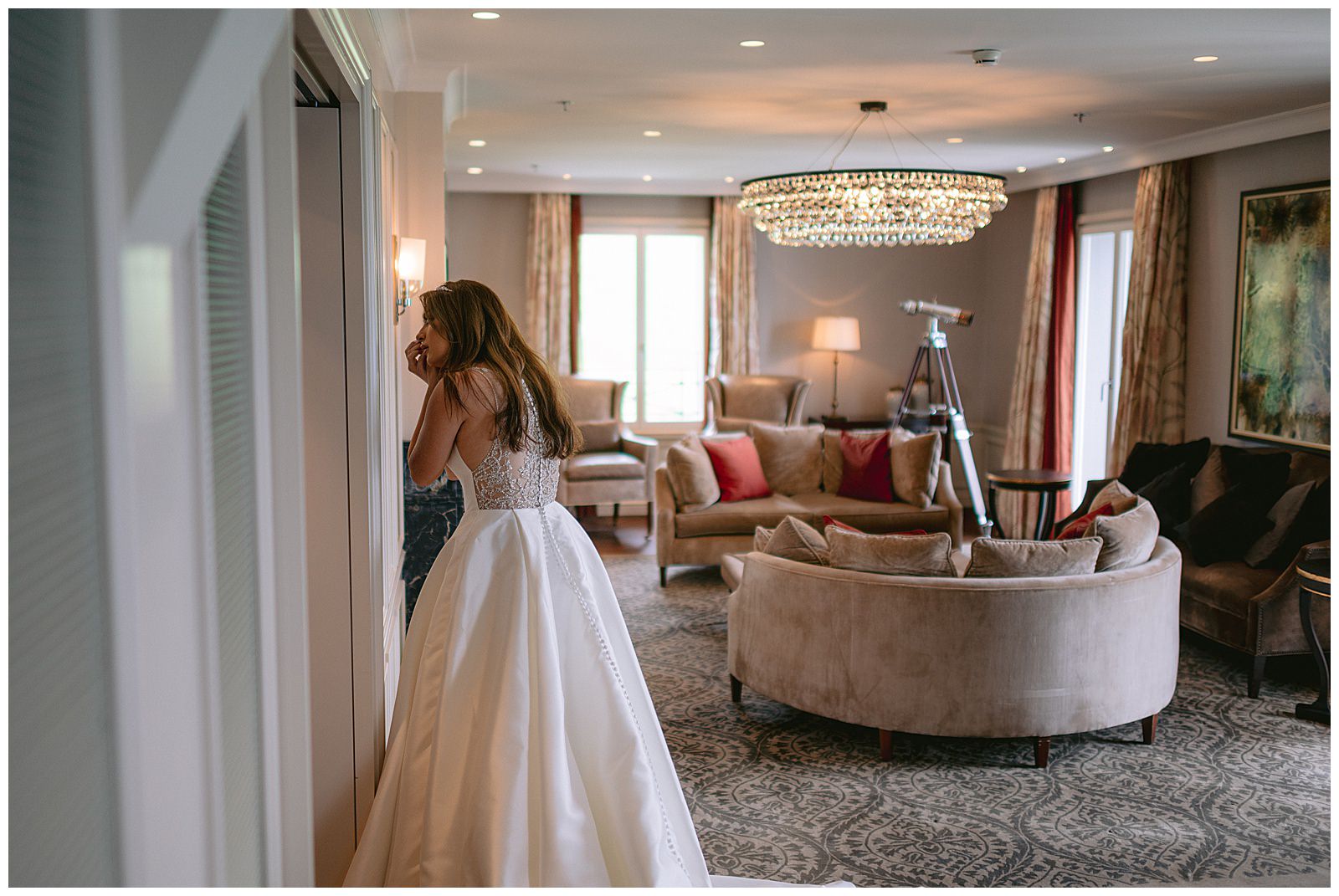 Villa Honegg Wedding preparation