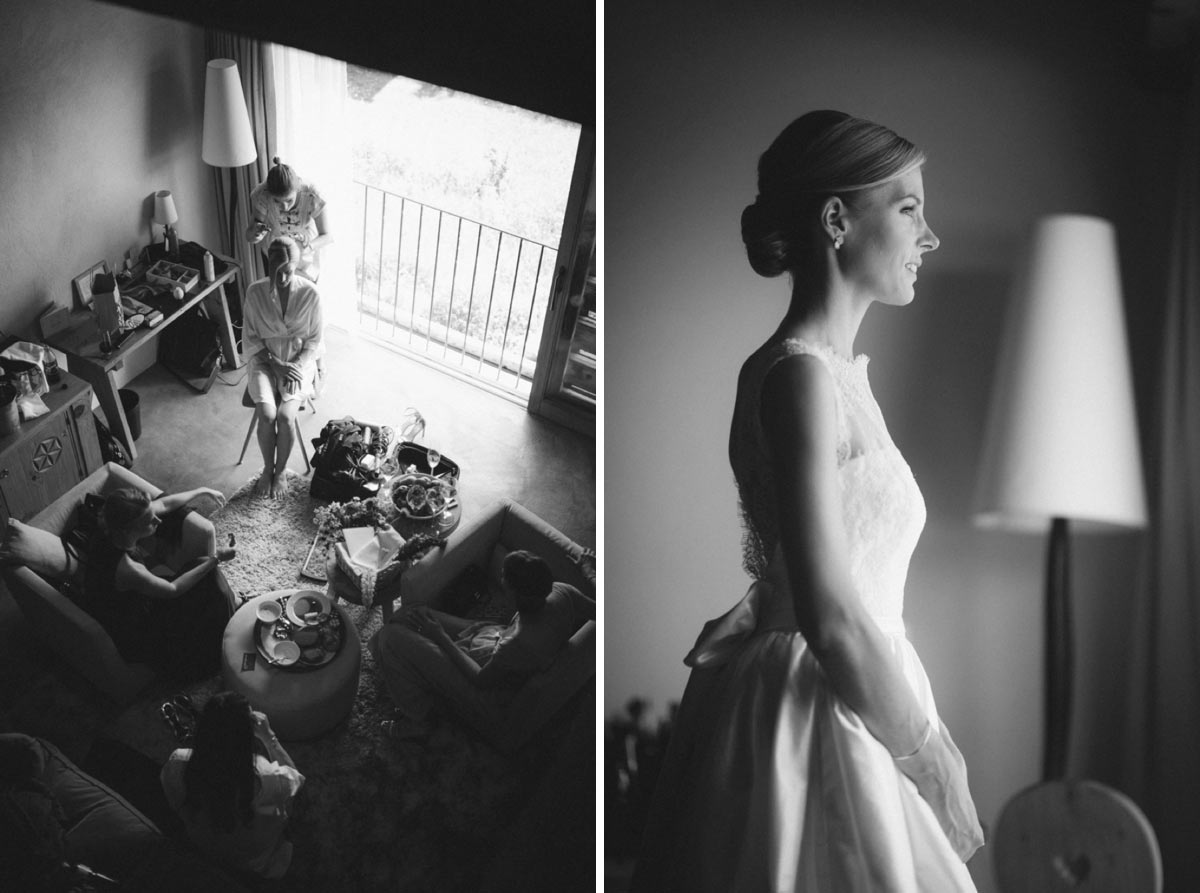 wedding prep