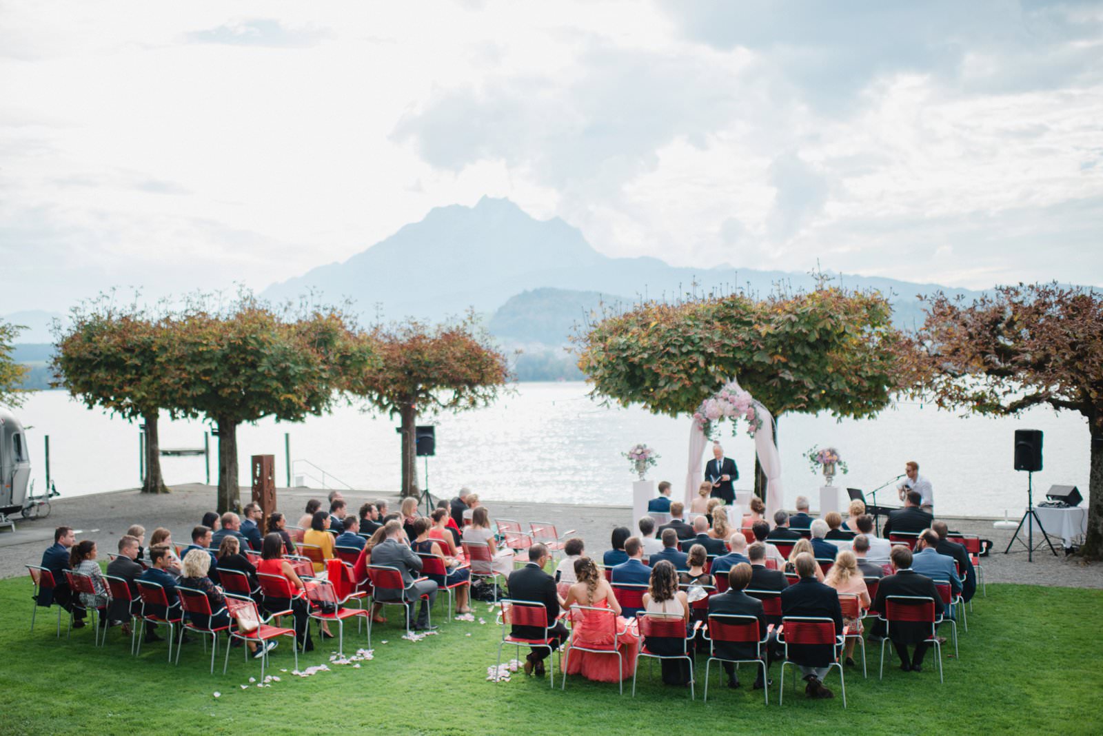 Wedding at Hotel Hermitage in Luzern