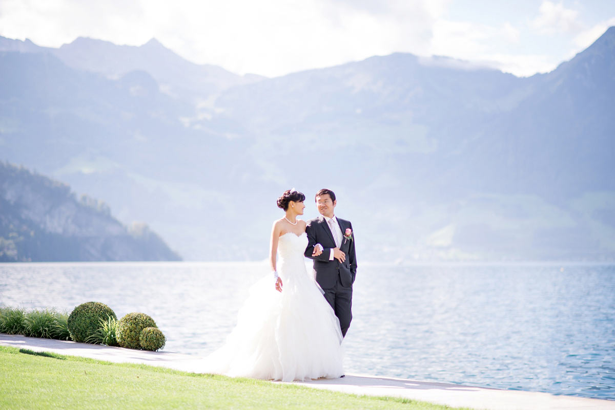 Post wedding session at Park Hotel Vitznau