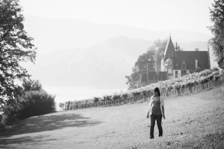 Pregnancy session at Meggenhorn Castle