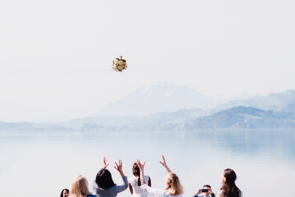 Civil wedding in Zug, Switzerland