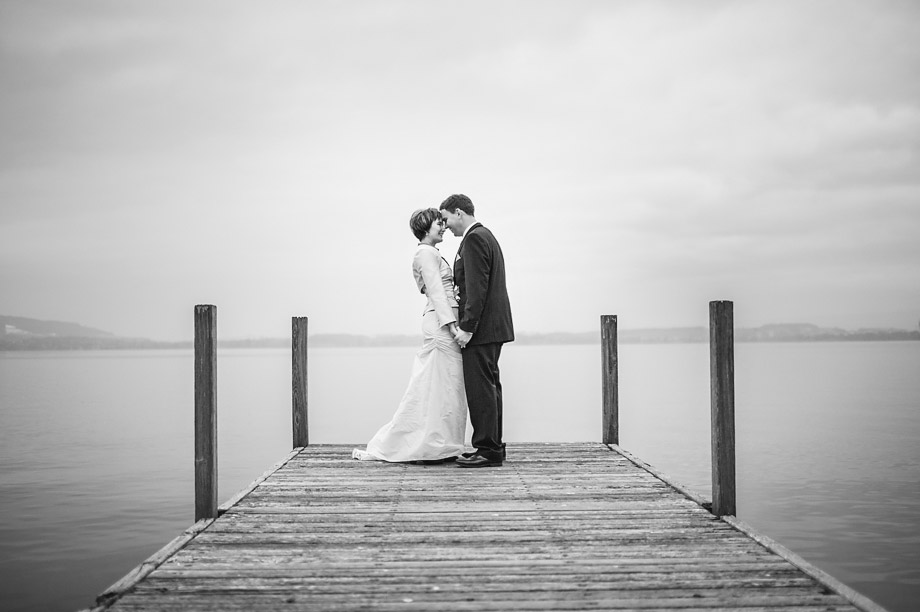 Wedding by Zug Lake 